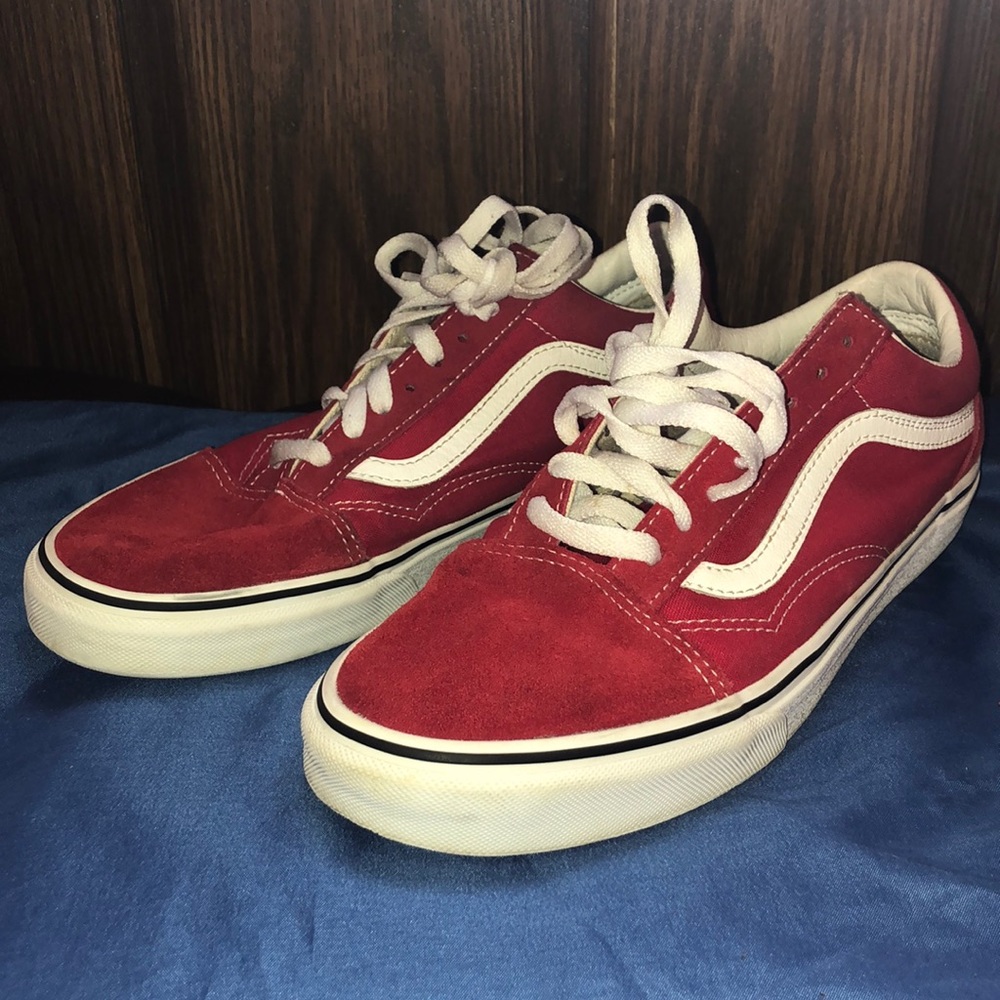 Red Vans - Picture 2 of 3